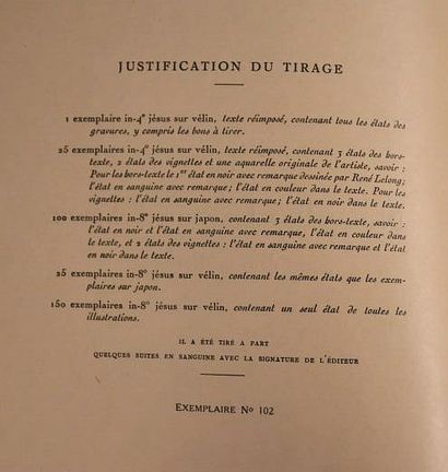 BOYLESVE (René). La Leçon d'Amour dans un...