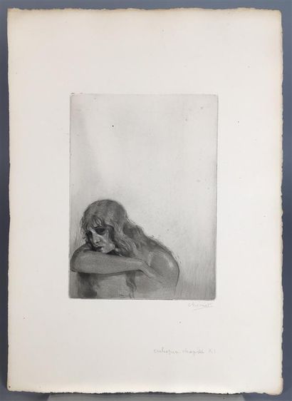 CHIMOT. Suite seule de 24 planches in-folio...