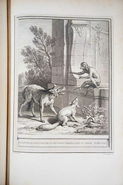 LA FONTAINE. Fables choisies, mises en vers....