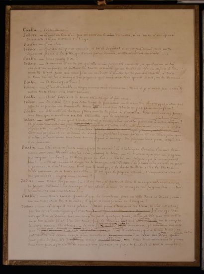 BAKER, BOUILLON (provenance). Ens. de documents...