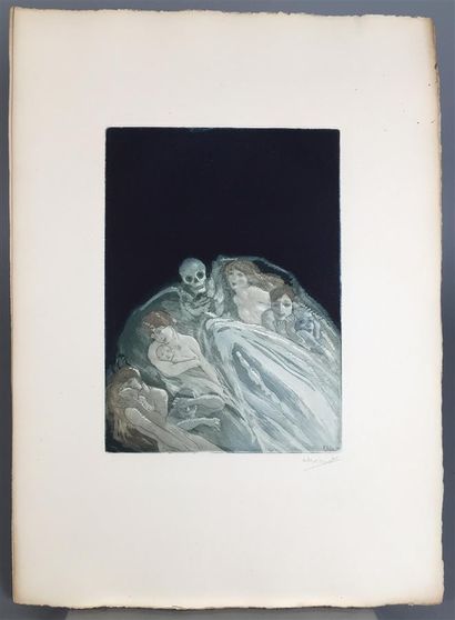 CHIMOT. Suite seule de 24 planches in-folio...