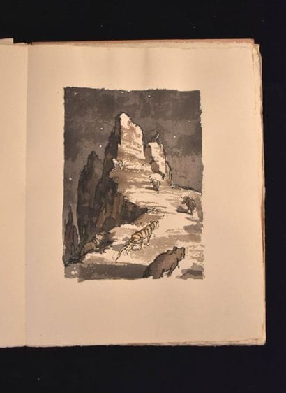 GUÉRIN (Maurice de). Le Centaure et la Bacchante....