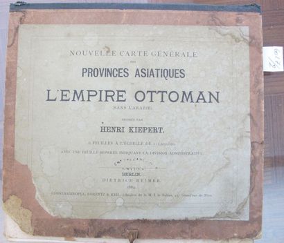 KIEPERT (Henri). Nouvelle carte générale...