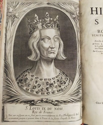JOINVILLE (Jean de). Histoire de S. Louys...