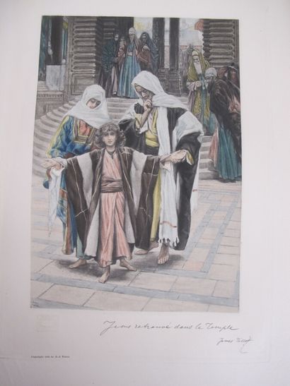 TISSOT (James). La Vie de Jésus-Christ. Tours,...