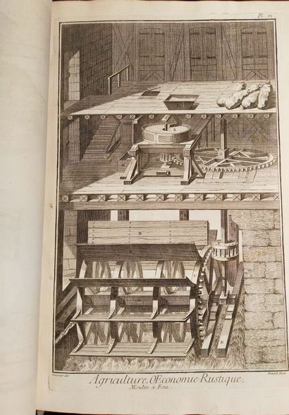 DIDEROT (Denis) et d'ALEMBERT. Encyclopédie,...