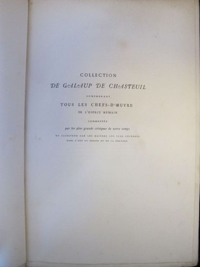 PRÉVOST (Abbé). Histoire de Manon Lescaut....