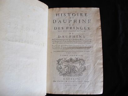 MORET DE BOURCHENU (J.-P., marquis de Valbonnais)....