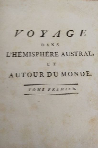 COOK. Voyage dans l'hémisphère austral et...