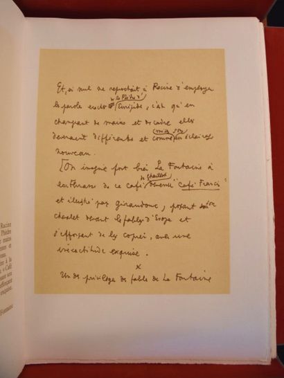 LA FONTAINE. 20 Fables. Monaco, Jaspar Polus...