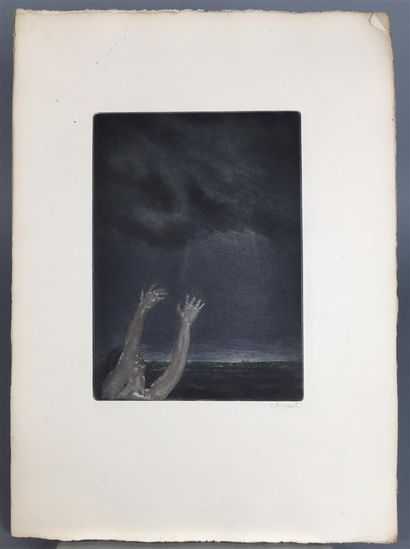 CHIMOT. Suite seule de 24 planches in-folio...