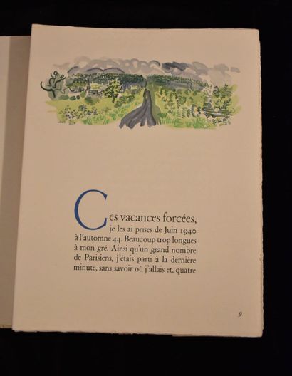 DORGELÈS (Roland). Vacances forcées. Paris,...