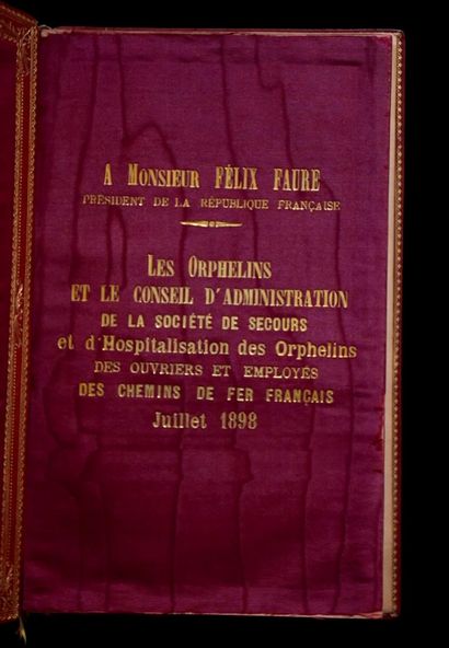FAURE (Félix)]. Les Parisiens de Paris. Annuaire...