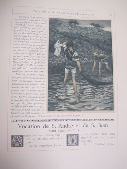 TISSOT (James). La Vie de Jésus-Christ. Tours,...