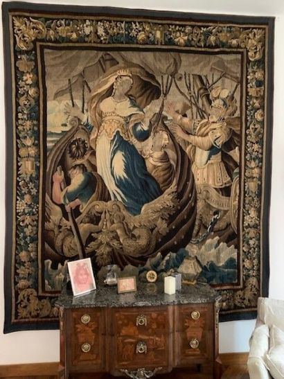 AUBUSSON 

La bataille d'Actium

Tapisserie...