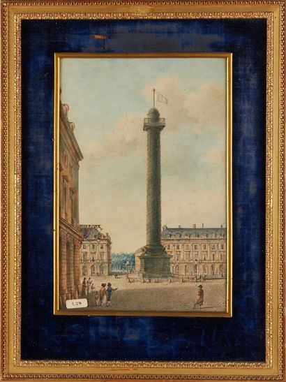 NICOLLE Victor-Jean (1754-1826)

Place Vendôme

Aquarelle

Haut....
