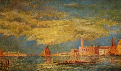 GERARD Henry (1860-1925)

Venise

Huile sur...