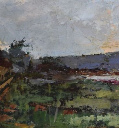 Attribué à RAVIER Auguste (1814-1895)

Paysage...