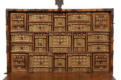 Bargueno et un coffre-commode, dit taquillon,...