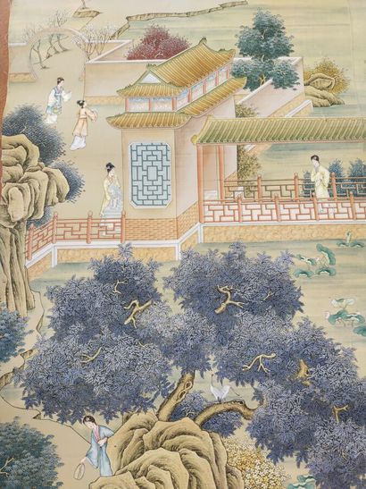 Chine, début XXe siècle

Deux encres et couleurs...