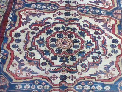Tapis Ardébil (chaîne et trame en coton,...