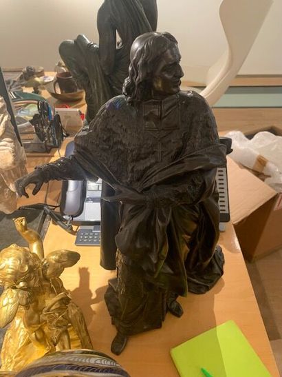 École française du XIXe siècle

Bossuet prêchant

Bronze...