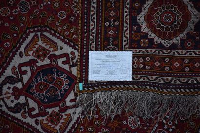 Tapis Chiraz Kasgai (chaîne, trame et velours...