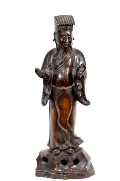 Chine, XIXe siècle, de style Ming

Statuette...