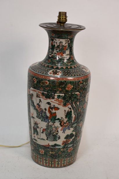 Chine, style de Kangxi, période Qing, XIXe...