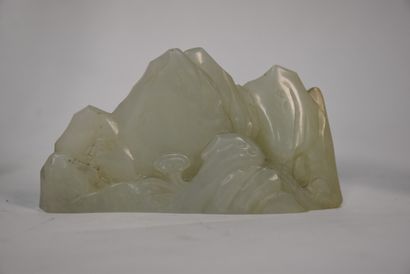Chine, XIXe siècle

Repose pinceaux en jade...