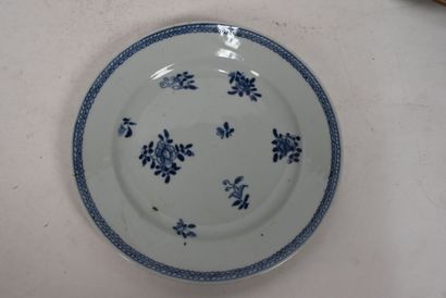 Chine, XVIIIe siècle

Vingt-six assiettes...
