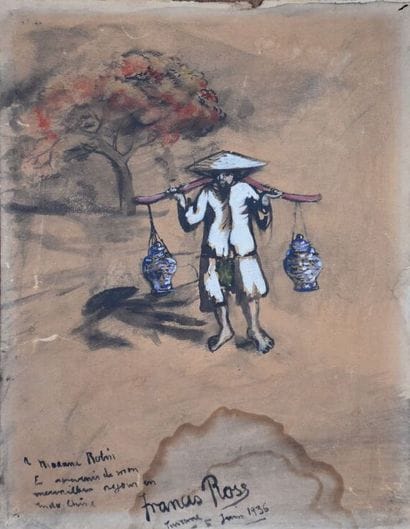 ROSE Francis (1909-1979)

Le porteur de jarres

Encre...