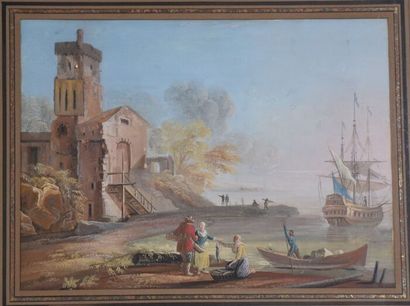 École de LALLEMAND Jean-Baptiste(1716-1803)

Deux...