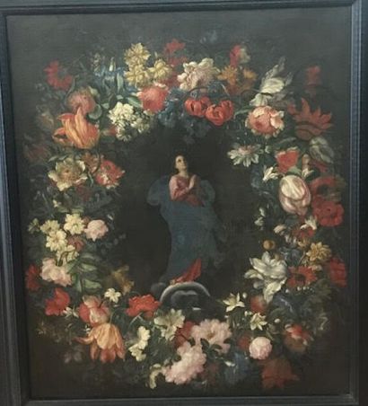 Attribué à NUZZI Mario (1603-1673)

L'Immaculée...