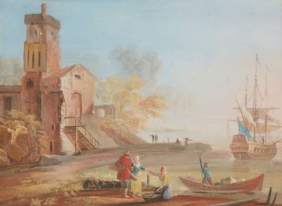 École de LALLEMAND Jean-Baptiste(1716-1803)

Deux...