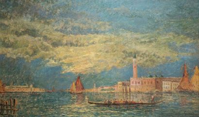 GERARD Henry (1860-1925)

Venise

Huile sur...
