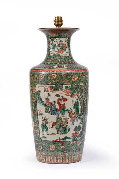 Chine, style de Kangxi, période Qing, XIXe...