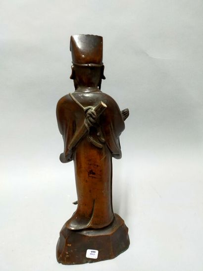 Chine, XIXe siècle, de style Ming

Statuette...