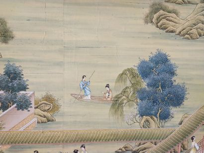 Chine, début XXe siècle

Deux encres et couleurs...