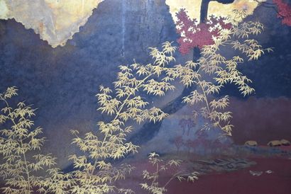 Le Quoc Loc (1918-1987) :

Paysage

Diptyque

Signé...