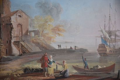 École de LALLEMAND Jean-Baptiste(1716-1803)

Deux...