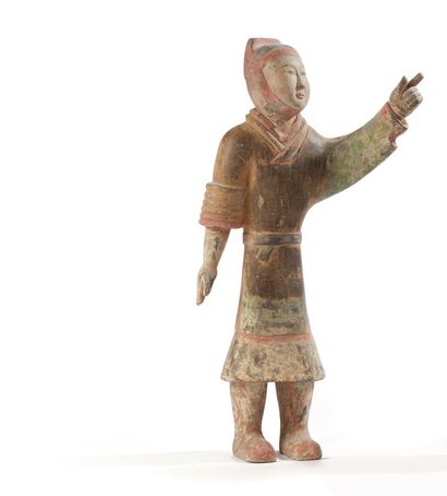 Chine, dans le style des Han

Statue de guerrier...