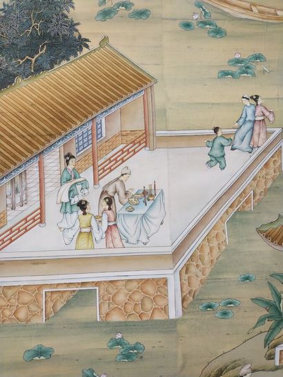 Chine, début XXe siècle

Deux encres et couleurs...