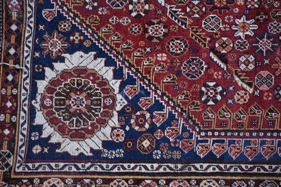 Tapis Chiraz Kasgai (chaîne, trame et velours...