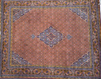 Tapis Bidjar (chaîne et trame en coton, velours...