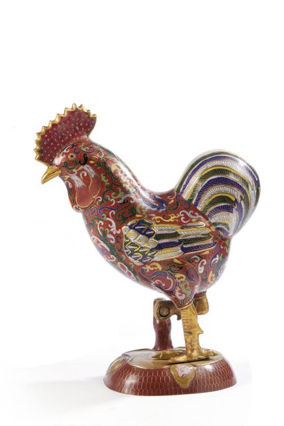 École chinoise

Coq polychrome

Métal émaillée

Haut....