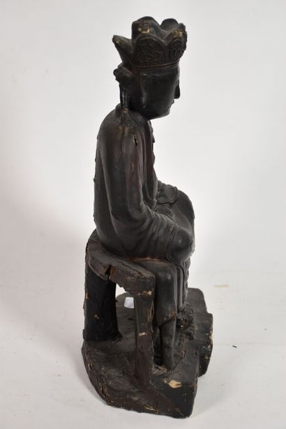 Chine du sud, XIXe siècle

Statuette de Guanyin...