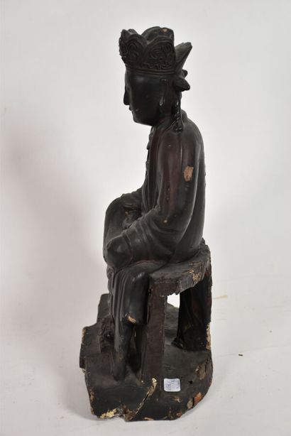Chine du sud, XIXe siècle

Statuette de Guanyin...