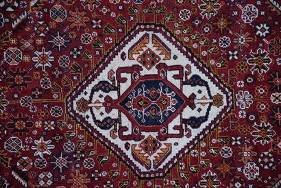 Tapis Chiraz Kasgai (chaîne, trame et velours...