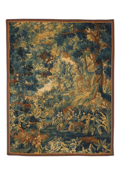 AUBUSSON

Fragment de tapisserie représentant...